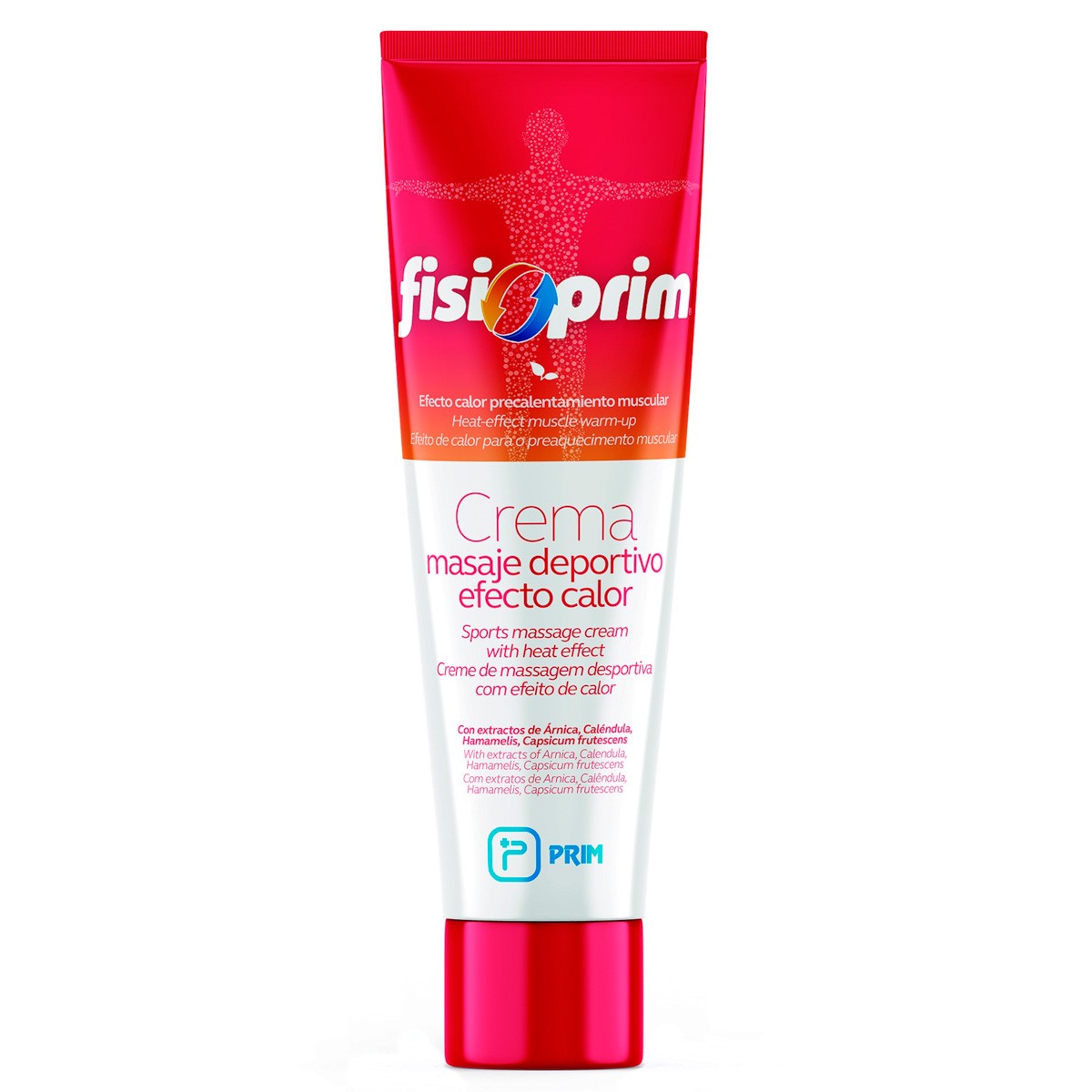 Imagen de Fisioprim crema masaje efecto calor 75 ml